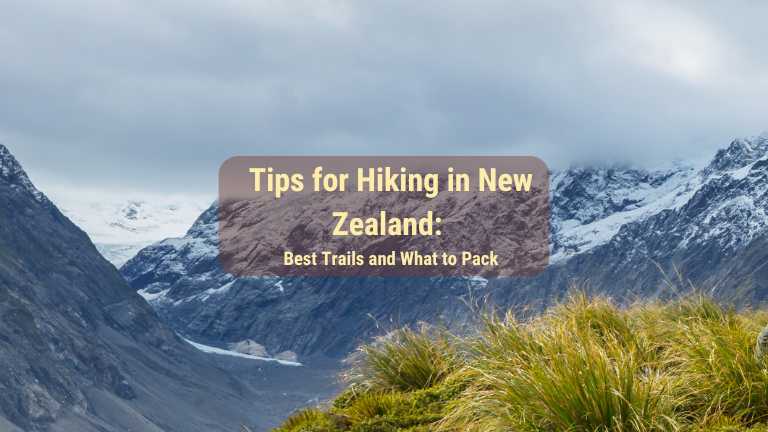 Tips for Hiking in New Zealand Best Trails and What to Pack