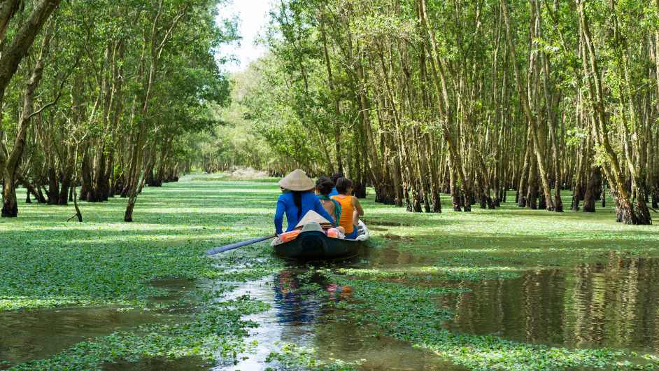 Boat in Mekong Delta