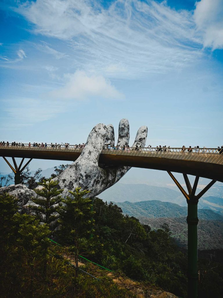 Golden Bridge in Vietnam